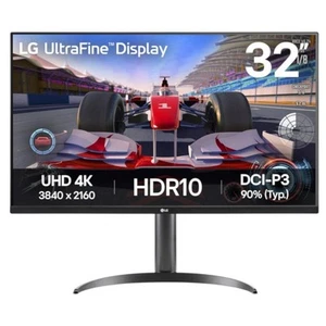 LG 4K Monitor UltraFine 31.5" UHD 3840 X 2160 HDR10 16:9 VA Speaker 32UR550K-B - Picture 1 of 8