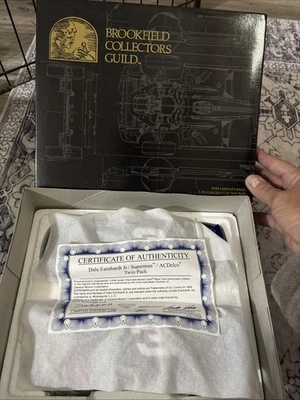 Brookfield Collectors Guild 1999 Stock Car Twin Pack Superman AC Delco Dale Jr Foto 1 de 4