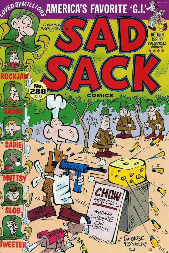 Sad Sack #288 VF; Harvey | w/Bag+Board - Image 1 of 1