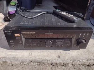 Sony STR-DE485 Audio Video Receiver Surround Sound W/ Remote Bundle Tested Works - Picture 1 of 4