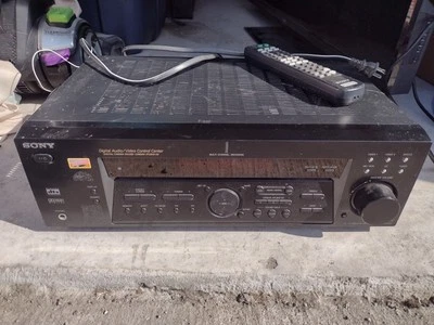 Sony STR-DE485 Audio Video Receiver Surround Sound W/ Remote Bundle Tested Works - Image 1 of 4