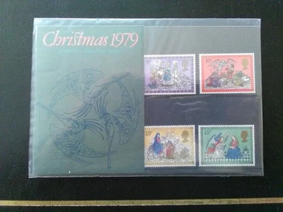 PACK DE PRESENTACIÓN G B 1979 NAVIDAD MNH SELLOS PACK 113. Foto 1 de 2