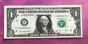 2021 DOLLAR BILL FOUR OF A KIND AND A PAIR TOGETHER F 40000655 A - Picture 1 of 2