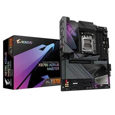 GIGABYTE X870E AORUS MASTER Motherboard - Supports AMD Ryzen 9000 CPUs 16 2 2...