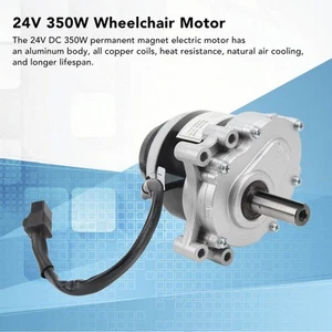 24V 350W 120rpm Electric Wheelchair Motor 24V DC 350W Permanent Magnet ZZ - Picture 1 of 12