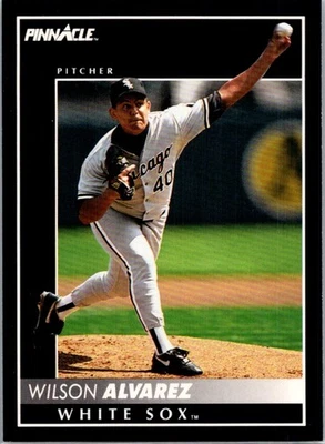 1992 Pinnacle Wilson Alvarez Chicago White Sox #192 - Image 1 of 2