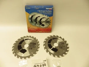 Toolpak Set of Two 180mm x 30mm 24T 20T Circular Saw Blades - Picture 1 of 4