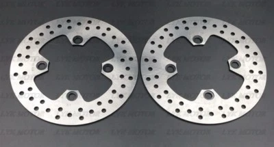 2PCS New Front Brake Disc Rotor For 2005-2018 Kawasaki Brute Force 750 KVF750 - Image 1 of 2