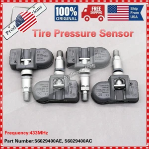 Set of 4, Tire Pressure Sensor, TPMS Sensor, For DODGE CHRYSLER, 56029400AC - Picture 1 of 5