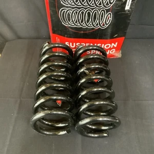 Caja de 2 muelles helicoidales de suspensión A-Premium CS80100-C negros - Imagen 1 de 10