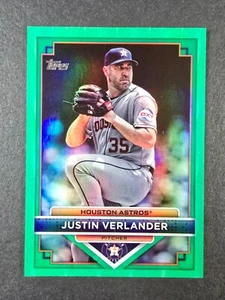 JUSTIN VERLANDER 2023 Topps #/99 Flagship Collection Costco Exclusive Astros - Foto 1 di 2