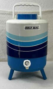 Gold Seal Vintage 2 Galllon Footed Drink Water Cooler - Picture 1 of 7