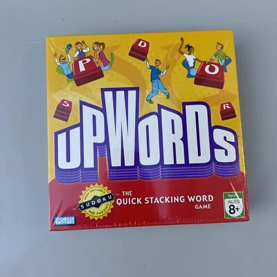[NEW SEALED] Upwords The Quick Stacking Word Board Game - Plus Includes Sudoku! - Image 1 of 4