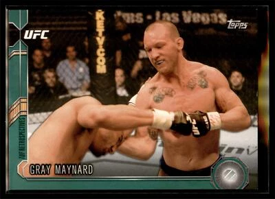2015 Topps UFC MMA Chronicles GREEN Parallel #53 Gray Maynard #164/288 - Image 1 of 2