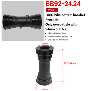 Road MTB Bike Bottom Bracket BB30 BB79 PF30 BB86 BB92 BB386 BSA T47 for Shimano - Picture 1 of 15