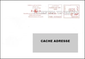 ALGERIA 2020 - Cover - COVID - EMA - Neopost - Meter Stamp - PANDEMIC - Health - Picture 1 of 1