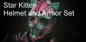 Star Citizen - Casco Star Kitten ("Rosa Original"" / "Sally" / "Damon"" / Set) - Imagen 1 de 5