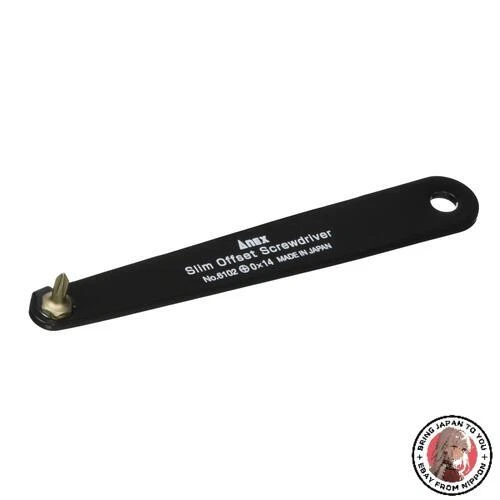 NEW ANEX No.6102 Slim Offset Screwdriver 0 x 0.5 inches (14 mm) - Image 1 of 1