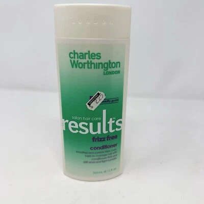 NEW Charles Worthington London Results FRIZZ FREE Conditioner 11 oz VTG - Imagem 1 de 4