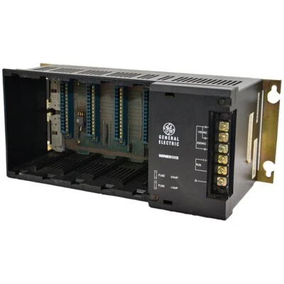 IC610CHS100A General Electric 5-Slot Rack w/ Power Supply Series One  --SA - Image 1 of 2