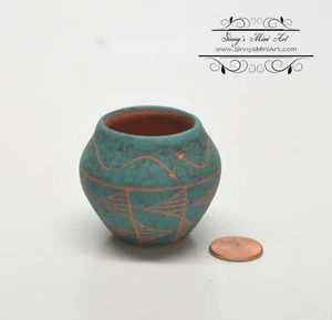 1:12 Native America handgedrehte große Keramik CTP-1 - Bild 1 von 6