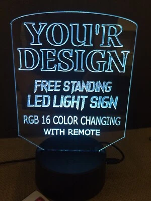 Letrero de luz de neón LED RGB personalizado hombre cueva sala de juegos Foto 1 de 4