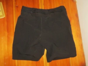 Lands End Women Size 18 Swim Shorts Bikini Lined Black pockets - unworn - Picture 1 of 2