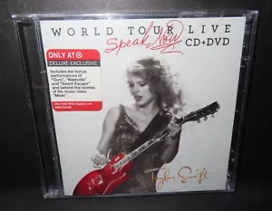 TAYLOR SWIFT Speak Now World Tour Live CD & DVD Big Machine ONLY AT TARGET New - Picture 1 of 17