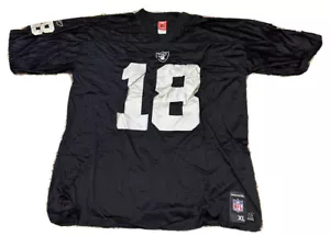 Randy Moss Oakland Raiders by NFL Players schwarz Größe XL Football Trikot - Bild 1 von 12