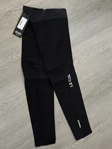 Le Col Mens / Unisex Black Leg Warmers - Size Large - New With Tags - Picture 1 of 5