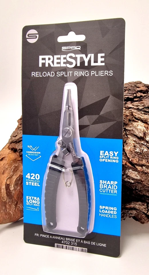 Spro FreeStyle Reload Split Ring Pliers 15cm Sprengringzange Schere NEW OVP - Bild 1 von 2