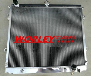 QLD-4ROW Alloy radiator for TOYOTA Landcruiser 200 Series 4.7L V8 Petrol 2007-17 - Bild 1 von 4