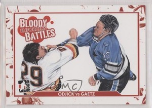 2011-12 ITG Enforcers Gino Odjick Link Gaetz #79