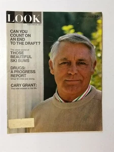 Look Magazine February 23, 1971 - Cary Grant - Susan Hampshire - Ski Bums - Ads - Picture 1 of 2