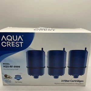 Aqua Crest, 2 Filter Cartridges.  AQU-RF-9999 PUR Filter Replacement READ - Picture 1 of 4