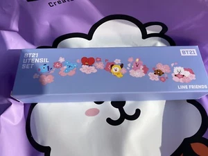 SET UTENSILI BTS BT21 - 100% NUOVI E AUTENTICI! - Foto 1 di 3