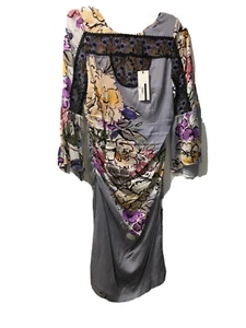 Tracy Reese Floral Lavender Shift Dress 6 NWT - Picture 1 of 6