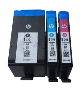 3er Orig. HP 910 911 912 913 914 915 - SETUP Install Erste Tintenpatronen 2024 - Bild 1 von 1