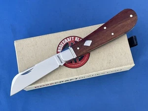 RoseCraft Blades RCT025-ROW Lick Creek Loom Fixer Knife Sheepsfoot Rosewood D2 - Picture 1 of 7