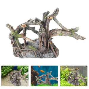 Aquarium Landscaping Terrarium Mangrove Animals Mermaid Ornament - Picture 1 of 10