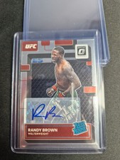 2023 Panini UFC Donruss Optic Rated Rookie Randy Brown Autograph