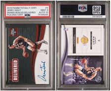 Jerry West 2016 Panini Totally Certified Signed Sealed Delivered 3/35 PSA 9 / 10