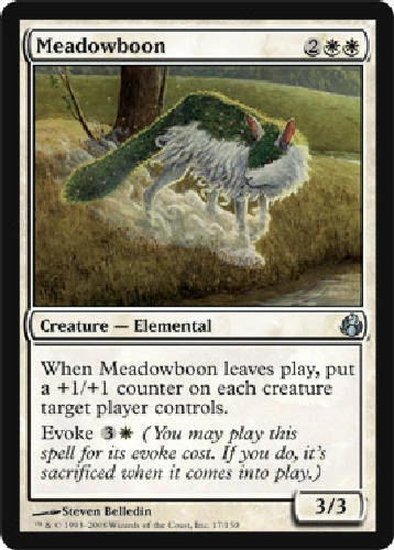MEADOWBOON Morningtide MTG Magic the Gathering Cards DJMagic - Image 1 of 1
