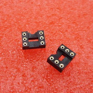 5Pcs 6 PIN Round DIP IC Sockets Adaptor Narrow Good Quality A2TM - Picture 1 of 4