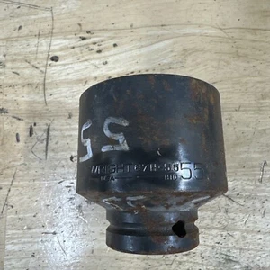 WRIGHT TOOL 67H-55MM Impct Skt,Steel,Blk Oxd - Picture 1 of 4