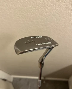 Dunlop 2-Way Utility Iron Chipper Stiff Steel Shaft - Picture 1 of 4