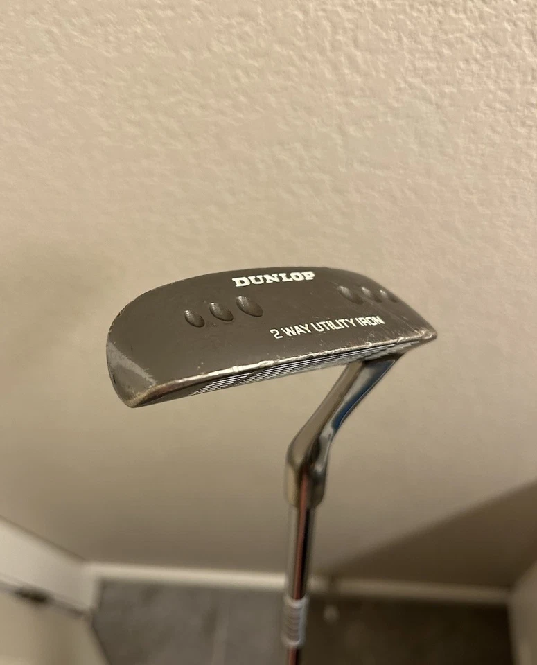 Dunlop 2-Way Utility Iron Chipper Stiff Steel Shaft - Image 1 of 4