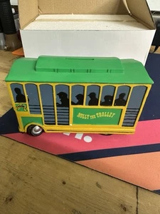 Rare Adventureland Iowa Molly The Trolly Bank - Adventureland Resort Des Moines - Picture 1 of 5