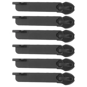 6 Pcs Suitcase Slider Hixfy Zipper Repair Kit Pull Pulls - Picture 1 of 12