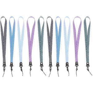 2 Count Lanyard Keychain Miss Id Card Holders with Lanyards Badge - Zdjęcie 1 z 6